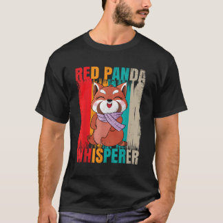 Camiseta Panda Rojo Whisperer Pandas