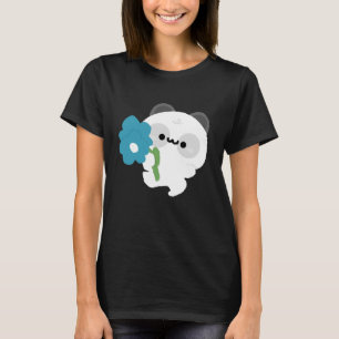 Camiseta Panda Romántico Adorable