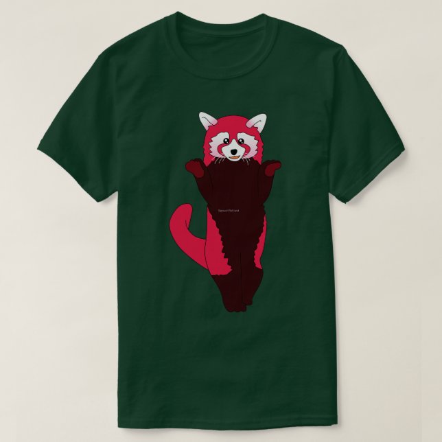 Camiseta Panda rosada (Diseño del anverso)