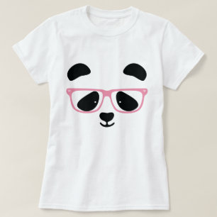 Camiseta Panda rosado