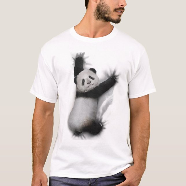 Camiseta Panda Shirt Humorous Gráfico Animal T-Shirt Gifts (Anverso)