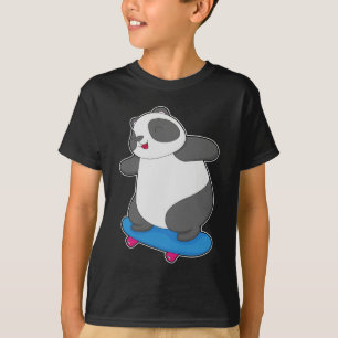 Camiseta Panda Skater