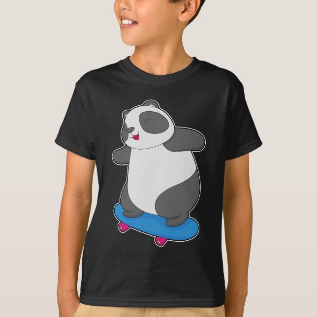 Camiseta Panda Skater (Anverso)