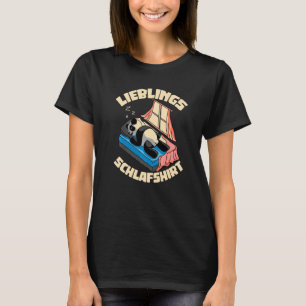 Camiseta Panda Sleep Eed Repeat Sleepyhead Fun