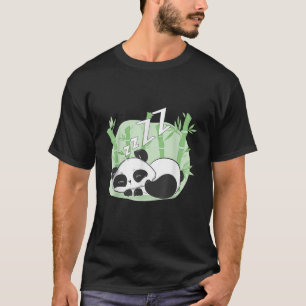 Camiseta Panda Sleeping T Shirt