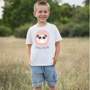 Camiseta Panda soñoliento