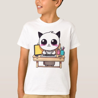 Camiseta Panda Sonríe Antes De Comer