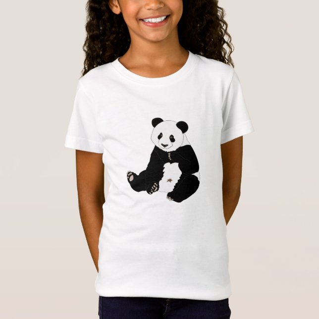 Camiseta Panda sonriente (Anverso)