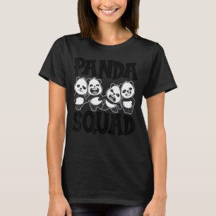 Camiseta Panda Squad Zoo Animal Bear Para Hombres Mujeres 5