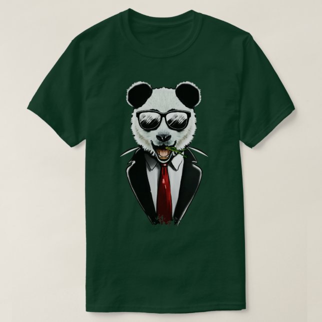 Camiseta Panda Suit (Diseño del anverso)