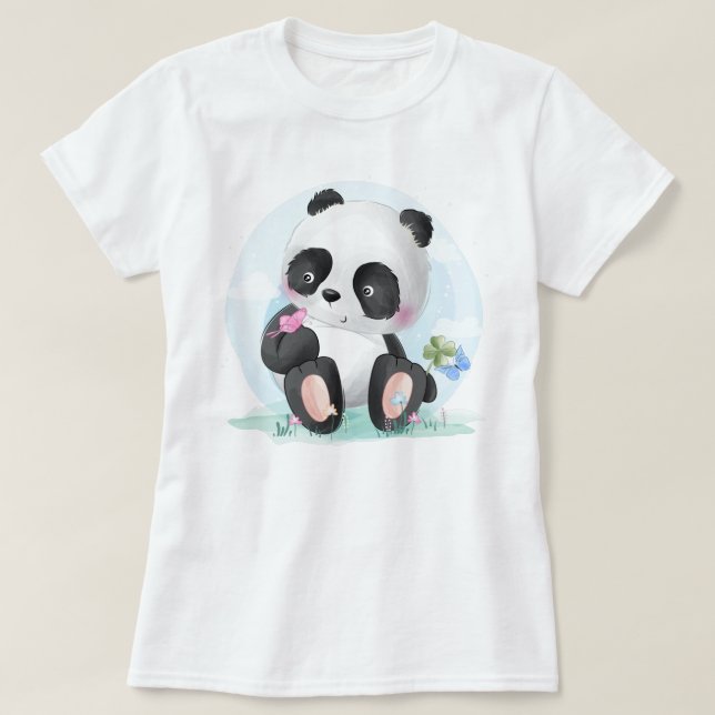 Camiseta Panda T-Shirt (Diseño del anverso)
