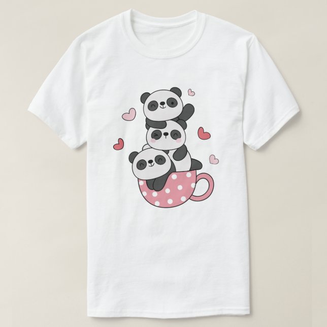 Camiseta Panda T-Shirt (Diseño del anverso)