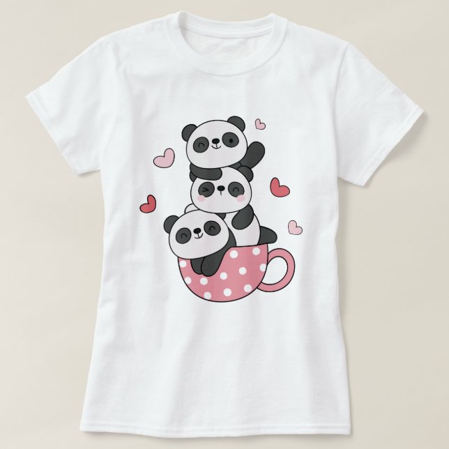 Camiseta Panda T-Shirt (Diseño del anverso)