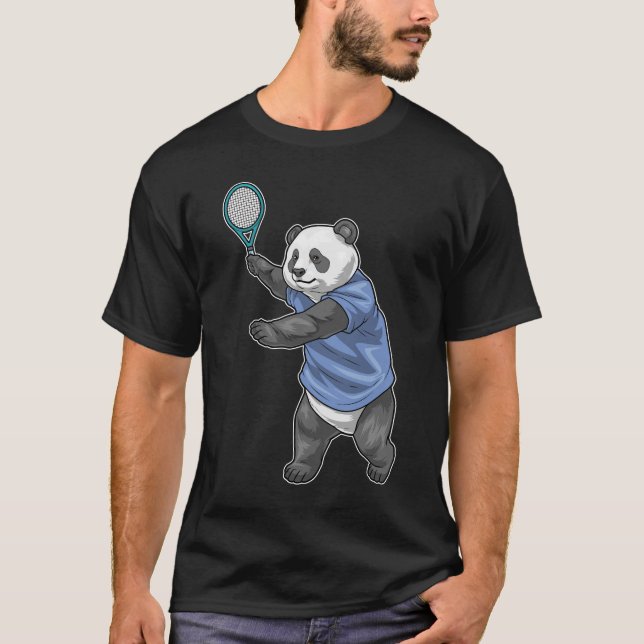Camiseta Panda Tennis Tennis (Anverso)