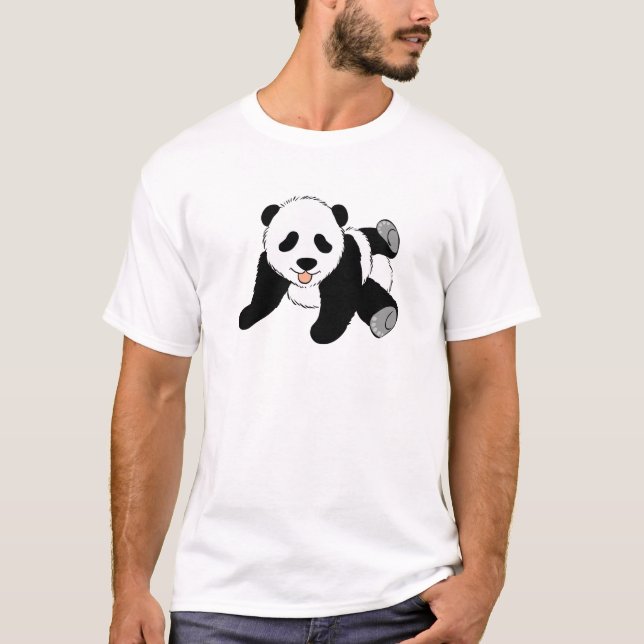 Camiseta Panda tonta (Anverso)