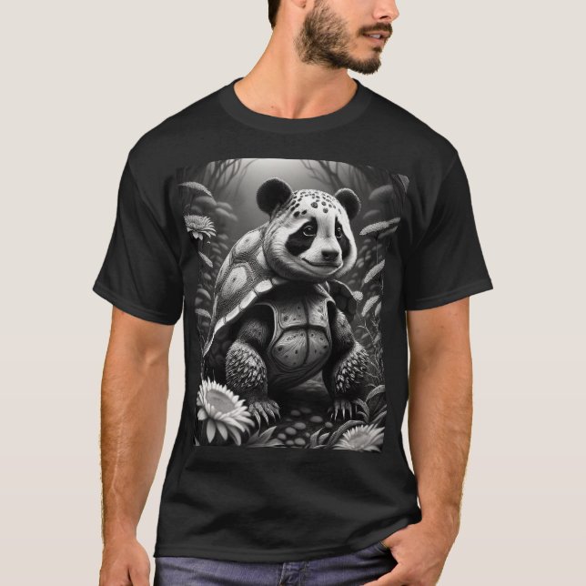 Camiseta Panda Tortoise Mítica Creatura (Anverso)