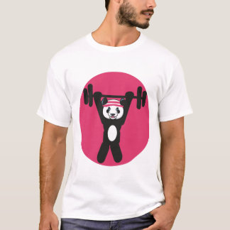 Camiseta Panda trabajando