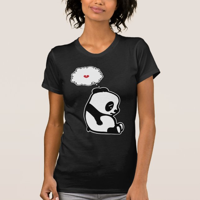 Camiseta Panda triste (Anverso)