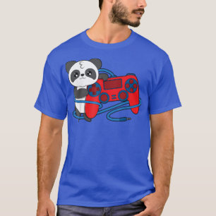 Camiseta Panda Video Games Gaming Gamer