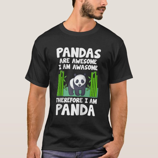 Camiseta Panda Wildlife Animal Zookeeper Panda Bear Basebal (Anverso)
