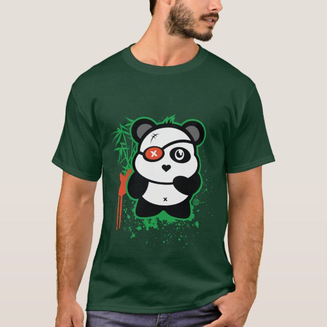 Camiseta Panda X (Anverso)