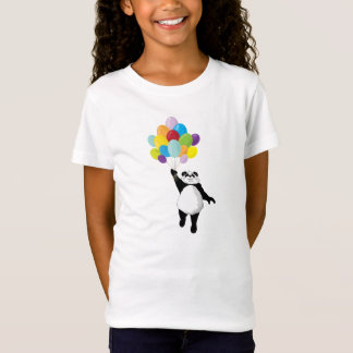 Camiseta Panda y globos