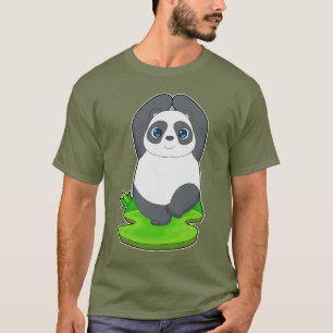 Camiseta Panda Yoga Gimnasia