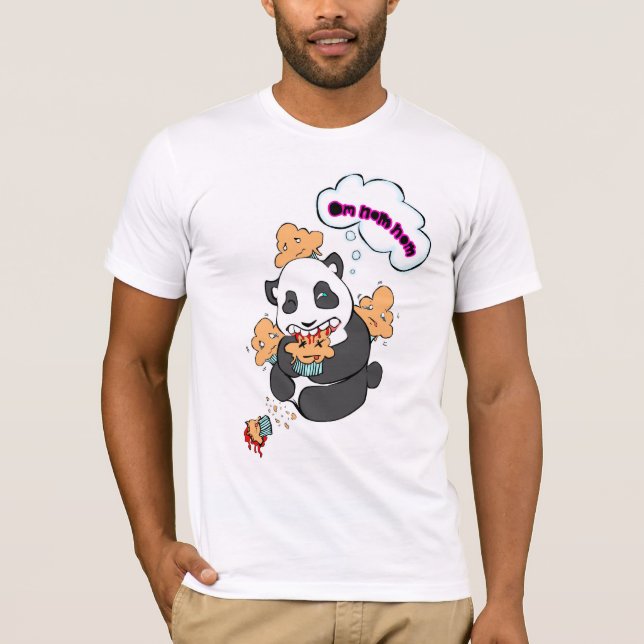 Camiseta pandaattacksmuffins (Anverso)