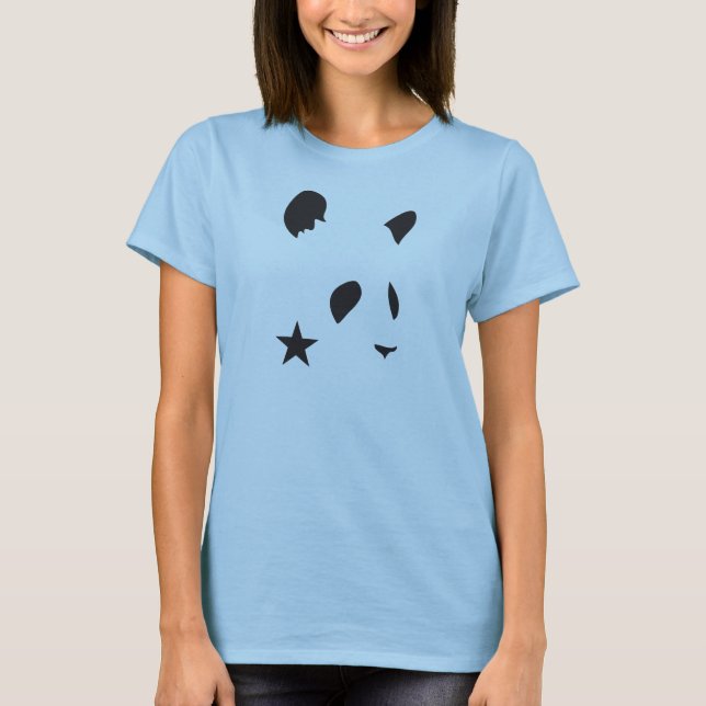 Camiseta pandablack (Anverso)
