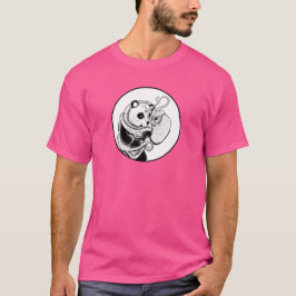 Camiseta Pandacorn y pulpo entrelazados