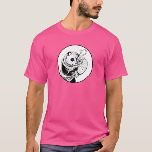 Camiseta Pandacorn y pulpo entrelazados