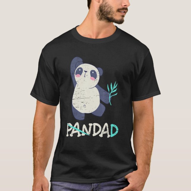 Camiseta Pandad Father's Day for a Bamboo Tree (Anverso)