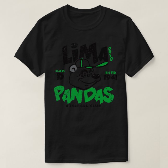 Camiseta Pandas de Lima (Diseño del anverso)