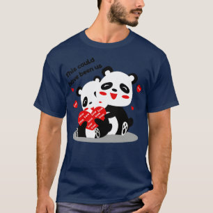 Camiseta Pandas enamorados
