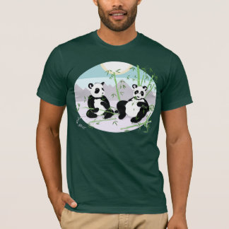 Camiseta Pandas hambrientas (oscuras)