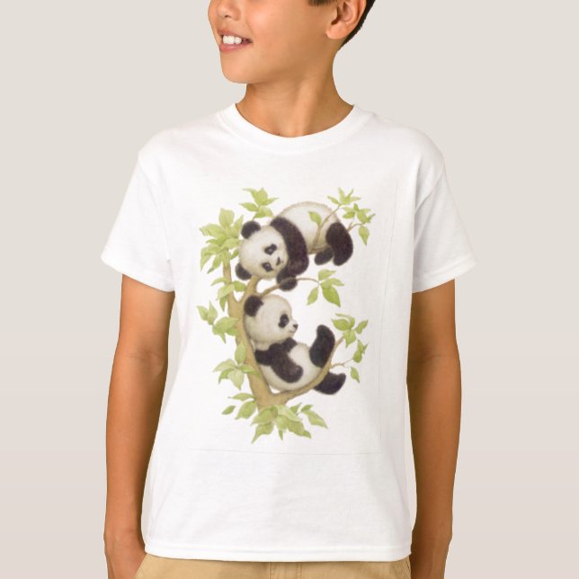 Camiseta Pandas lindas (Anverso)