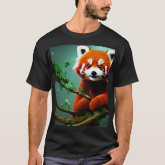 Camiseta Pandas rojos escalofriantes del Panda Rojo