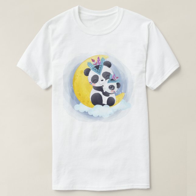 Camiseta Pandas T-Shirt (Diseño del anverso)