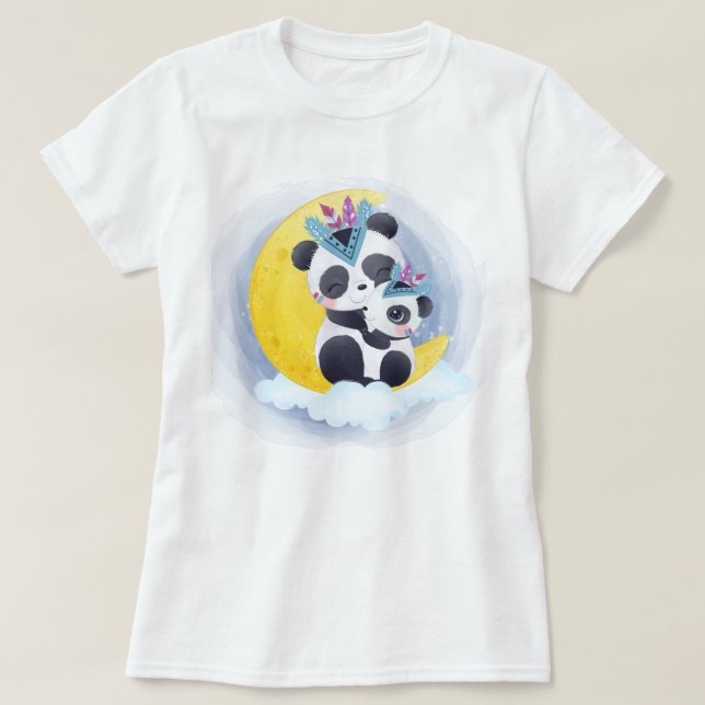 Camiseta Pandas T-Shirt (Diseño del anverso)