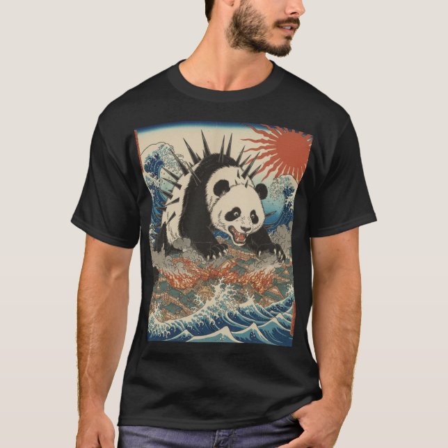 Camiseta Pandazilla (Anverso)