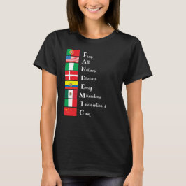 Camiseta Pandemia_2020 Negro de Italia