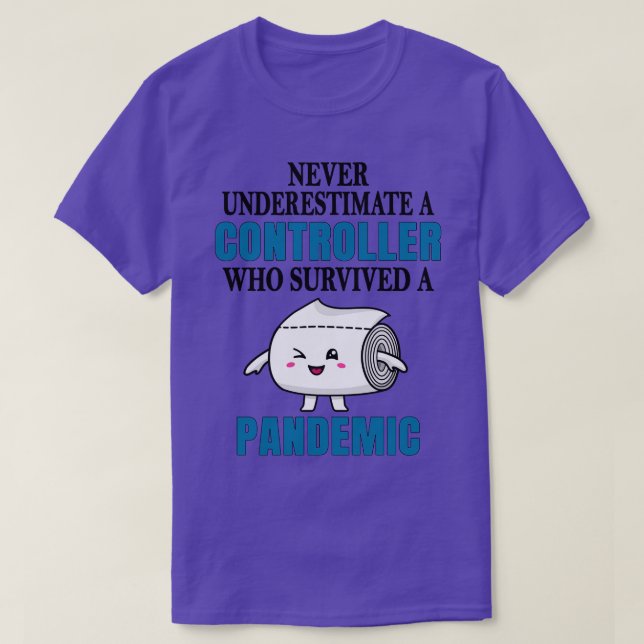 Camiseta Pandemia de controlador de Guay (Diseño del anverso)