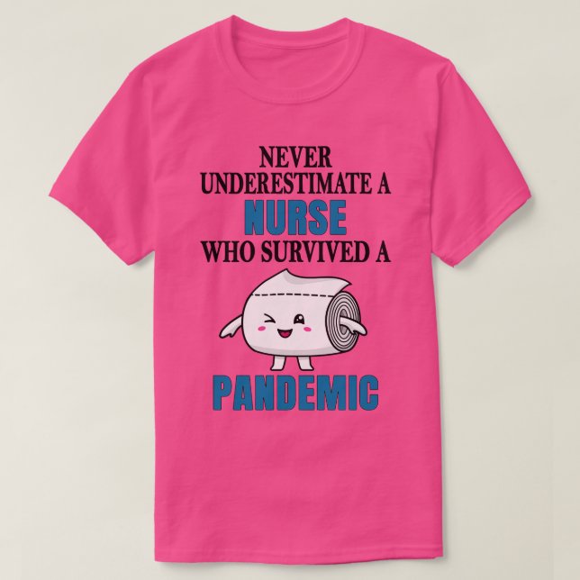 Camiseta Pandemia de Enfermeras de Guay (Diseño del anverso)