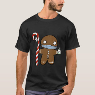 Camiseta Pandemia de la Distancia Social del Hombre del Gin