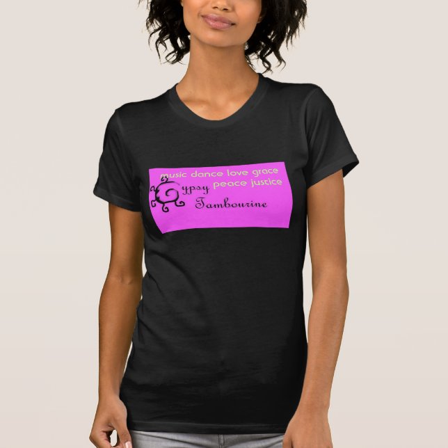 Camiseta Pandereta gitana (Anverso)