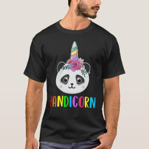 Camiseta Pandicorn Cute Unicorn y Panda Bear Animal
