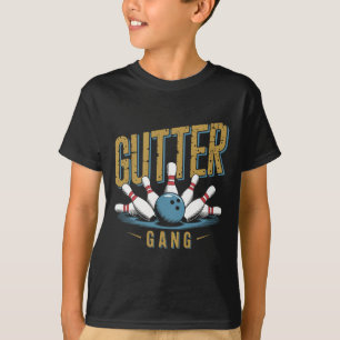 Camiseta Pandilla de canaletas bolos jugador divertido 1