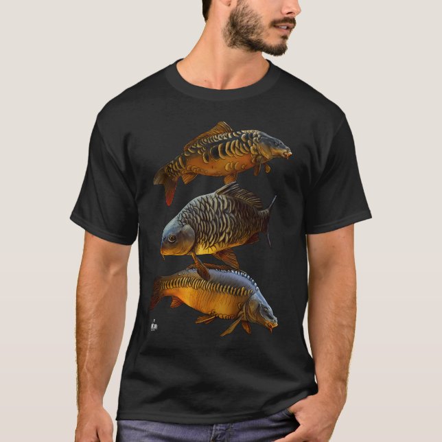 Camiseta Pandilla de carpas 2 (Anverso)