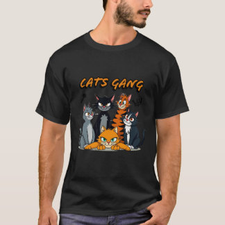 Camiseta Pandilla del gato