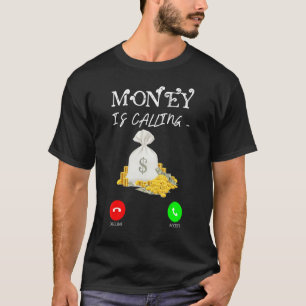 Camiseta Pandilla Estéril Llamando Dinero